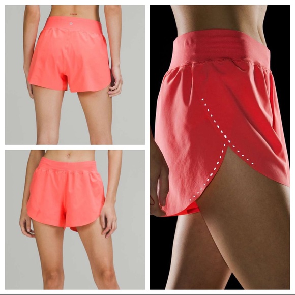 SOLD Lululemon Find Your Pace Short Raspberry Crea - Picture 1 of 5